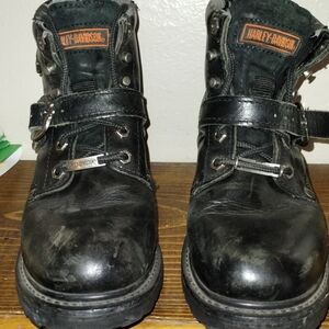 Women's Harley Davidson moto boots size 7.5